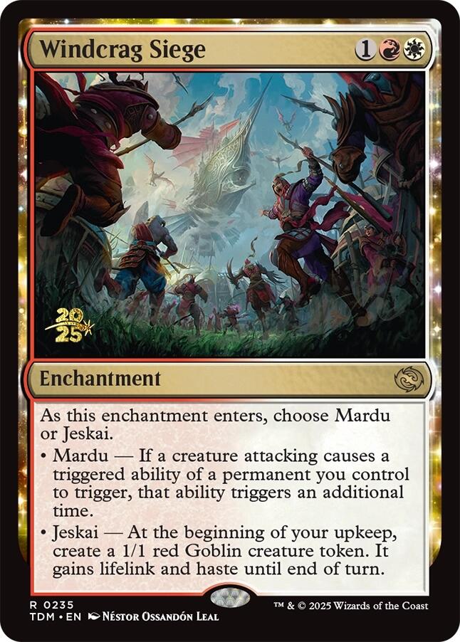 Windcrag Siege [Tarkir: Dragonstorm Prerelease Promos] | Mega City Incorporated