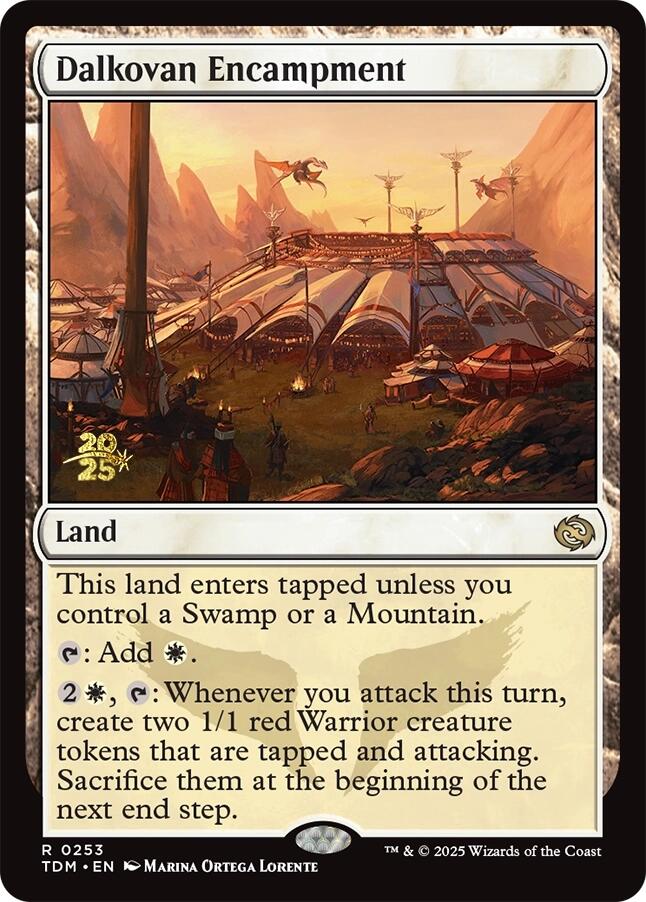 Dalkovan Encampment [Tarkir: Dragonstorm Prerelease Promos] | Mega City Incorporated