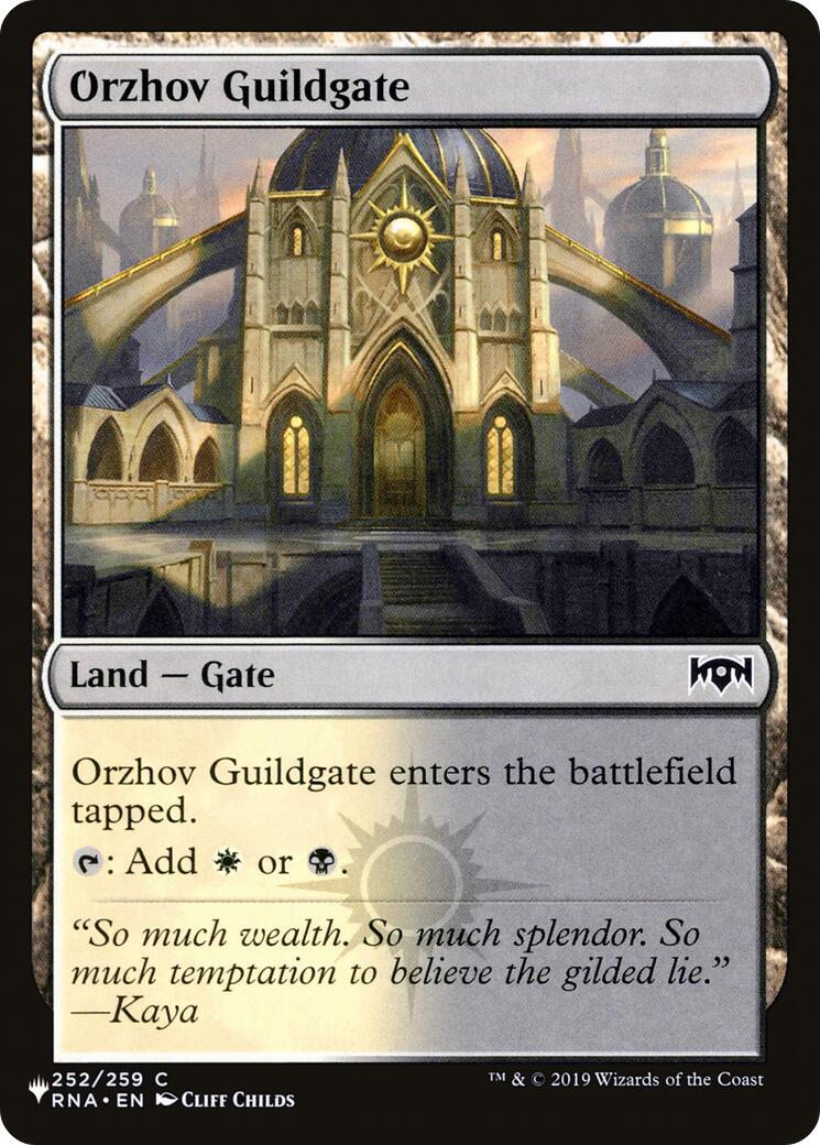 Orzhov Guildgate [The List] | Mega City Incorporated