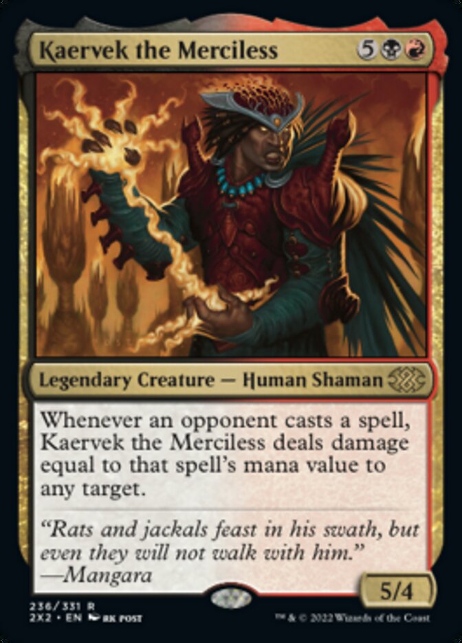 Kaervek the Merciless [Double Masters 2022] | Mega City Incorporated