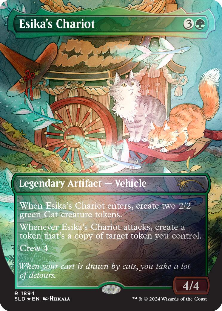 Esika's Chariot (Rainbow Foil) [Secret Lair Drop Series] | Mega City Incorporated