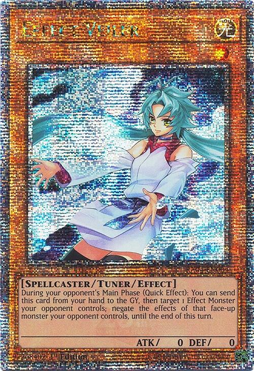 Effect Veiler (New Art) [RA04-EN004] Quarter Century Secret Rare | Mega City Incorporated