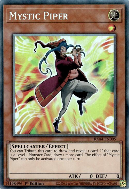 Mystic Piper [RA04-EN005] Prismatic Collector's Rare | Mega City Incorporated