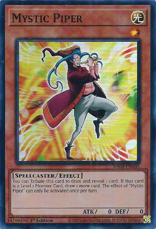Mystic Piper [RA04-EN005] Super Rare | Mega City Incorporated