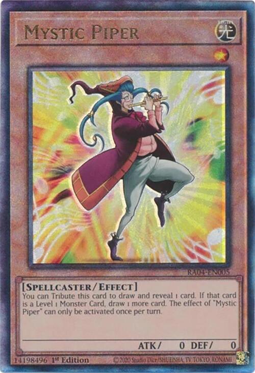 Mystic Piper [RA04-EN005] Prismatic Ultimate Rare | Mega City Incorporated