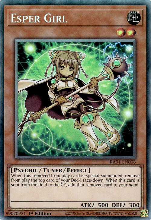 Esper Girl [RA04-EN006] Prismatic Collector's Rare | Mega City Incorporated