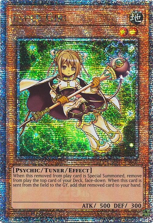Esper Girl [RA04-EN006] Quarter Century Secret Rare | Mega City Incorporated