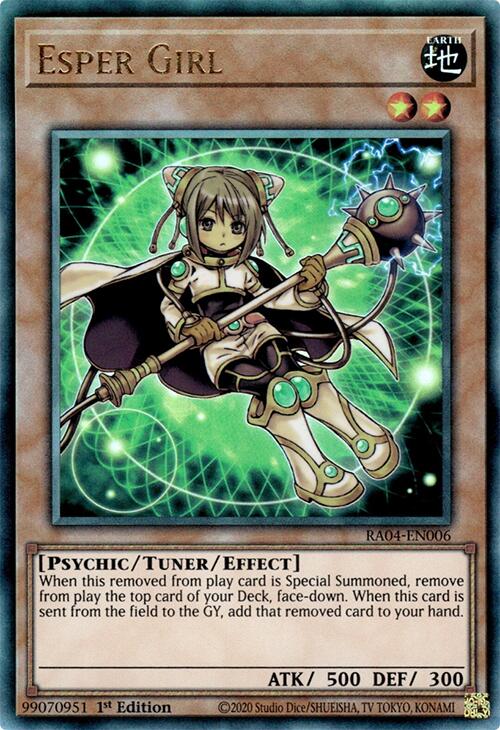Esper Girl [RA04-EN006] Prismatic Ultimate Rare | Mega City Incorporated