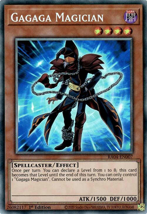 Gagaga Magician [RA04-EN007] Prismatic Collector's Rare | Mega City Incorporated