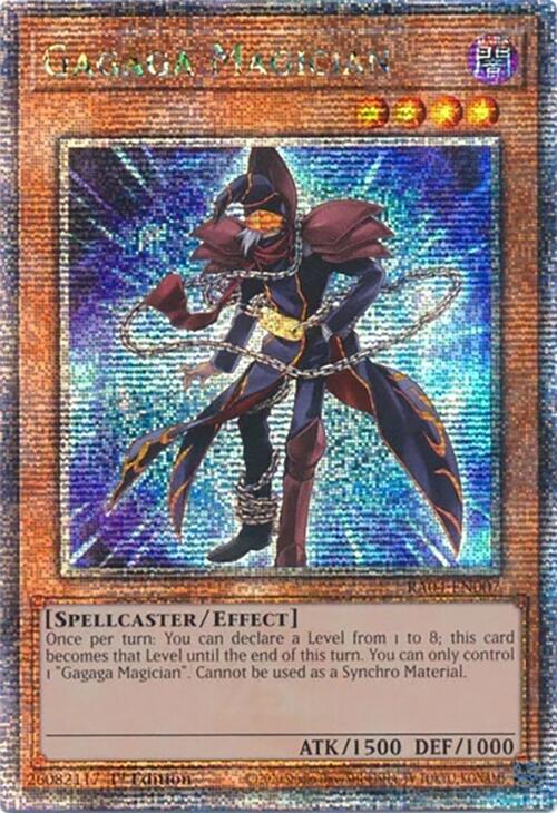 Gagaga Magician [RA04-EN007] Quarter Century Secret Rare | Mega City Incorporated