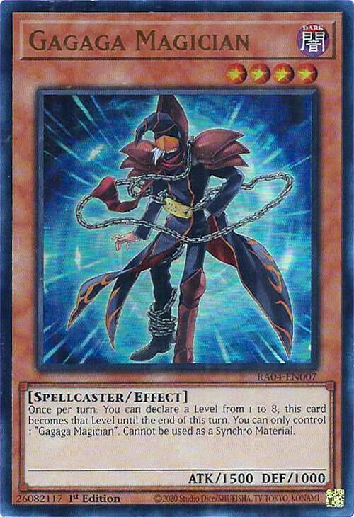 Gagaga Magician [RA04-EN007] Ultra Rare | Mega City Incorporated