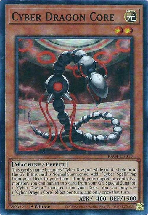 Cyber Dragon Core [RA04-EN013] Super Rare | Mega City Incorporated