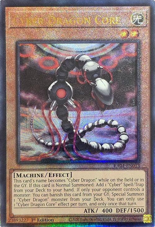 Cyber Dragon Core [RA04-EN013] Prismatic Ultimate Rare | Mega City Incorporated