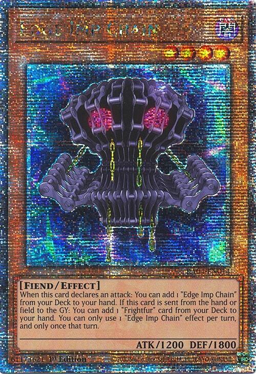 Edge Imp Chain [RA04-EN014] Quarter Century Secret Rare | Mega City Incorporated