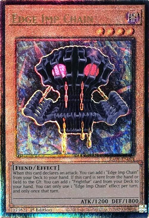 Edge Imp Chain [RA04-EN014] Prismatic Ultimate Rare | Mega City Incorporated