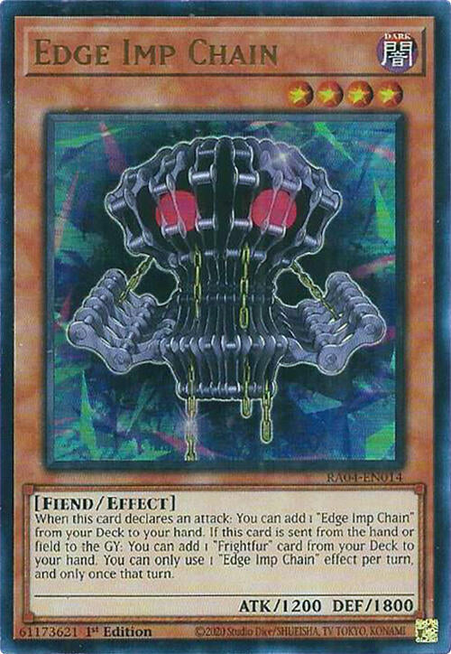 Edge Imp Chain [RA04-EN014] Ultra Rare | Mega City Incorporated