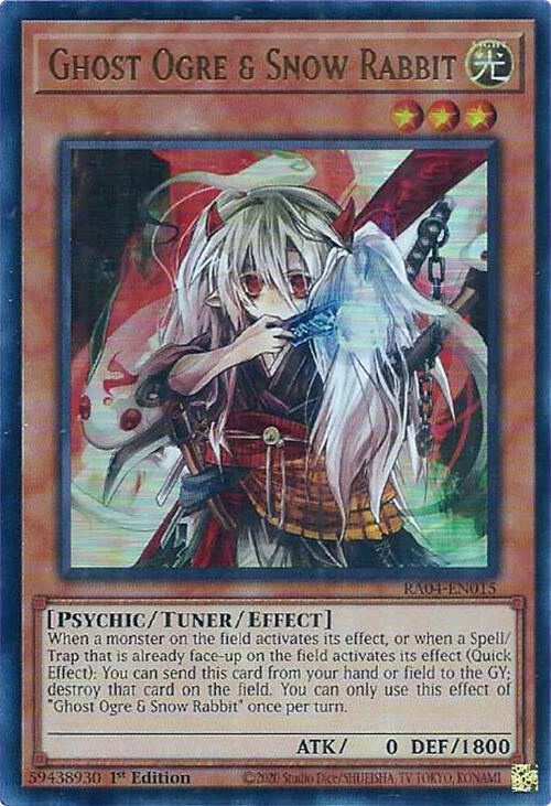 Ghost Ogre & Snow Rabbit [RA04-EN015] Ultra Rare | Mega City Incorporated