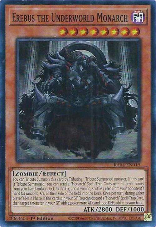 Erebus the Underworld Monarch [RA04-EN019] Super Rare | Mega City Incorporated