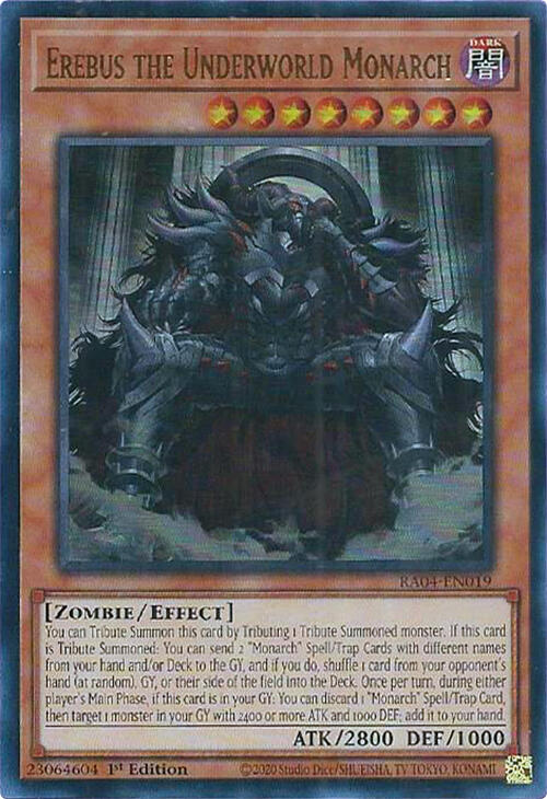 Erebus the Underworld Monarch [RA04-EN019] Ultra Rare | Mega City Incorporated