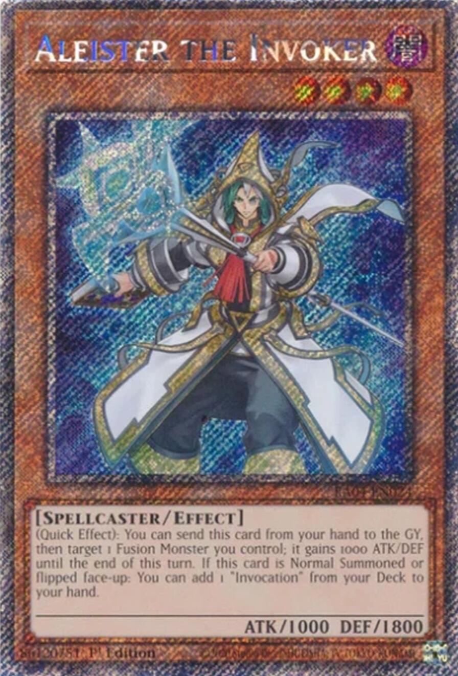 Aleister the Invoker (Alternate Art) [RA04-EN024] Platinum Secret Rare | Mega City Incorporated