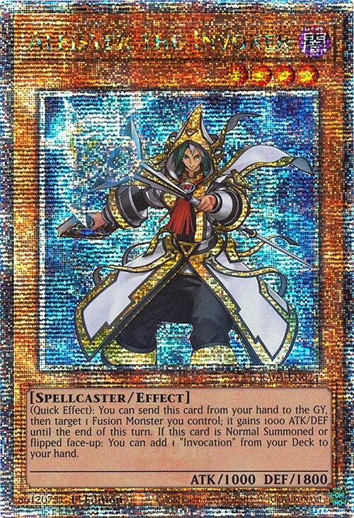 Aleister the Invoker (Alternate Art) [RA04-EN024] Quarter Century Secret Rare | Mega City Incorporated