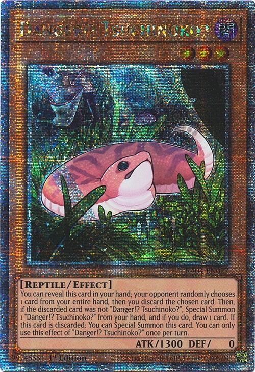 Danger!? Tsuchinoko? [RA04-EN027] Quarter Century Secret Rare | Mega City Incorporated
