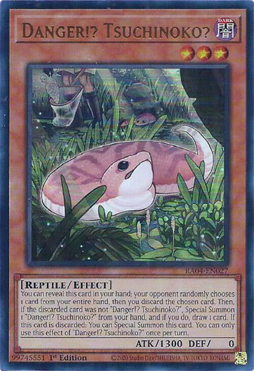 Danger!? Tsuchinoko? [RA04-EN027] Ultra Rare | Mega City Incorporated