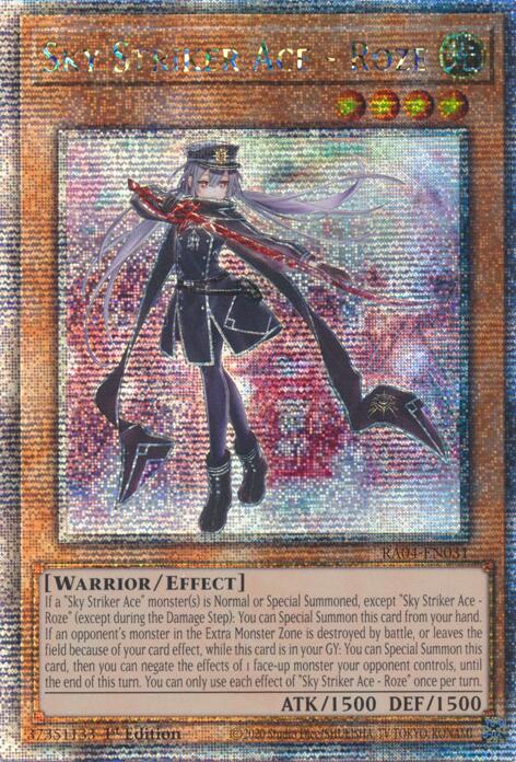 Sky Striker Ace - Roze [RA04-EN031] Quarter Century Secret Rare | Mega City Incorporated