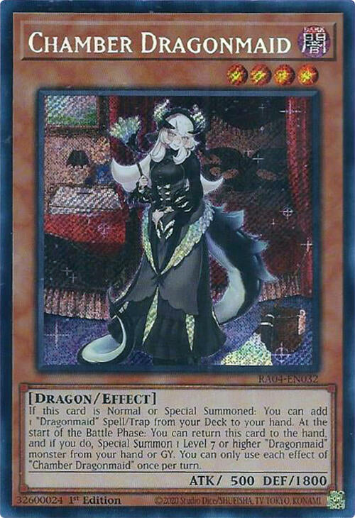 Chamber Dragonmaid [RA04-EN032] Secret Rare | Mega City Incorporated