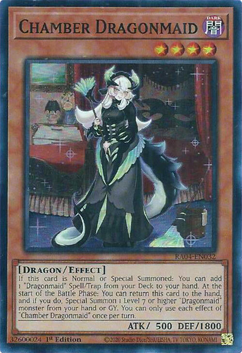 Chamber Dragonmaid [RA04-EN032] Super Rare | Mega City Incorporated