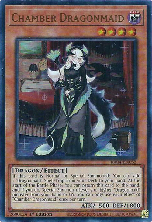 Chamber Dragonmaid [RA04-EN032] Ultra Rare | Mega City Incorporated