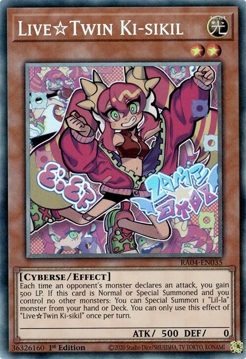 LiveTwin Ki-sikil [RA04-EN035] Prismatic Collector's Rare | Mega City Incorporated