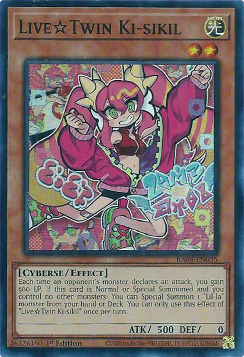 LiveTwin Ki-sikil [RA04-EN035] Super Rare | Mega City Incorporated