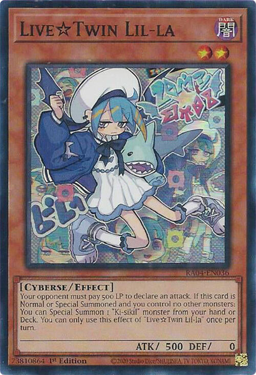 LiveTwin Lil-la [RA04-EN036] Super Rare | Mega City Incorporated