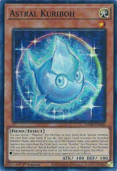 Astral Kuriboh [RA04-EN040] Super Rare | Mega City Incorporated