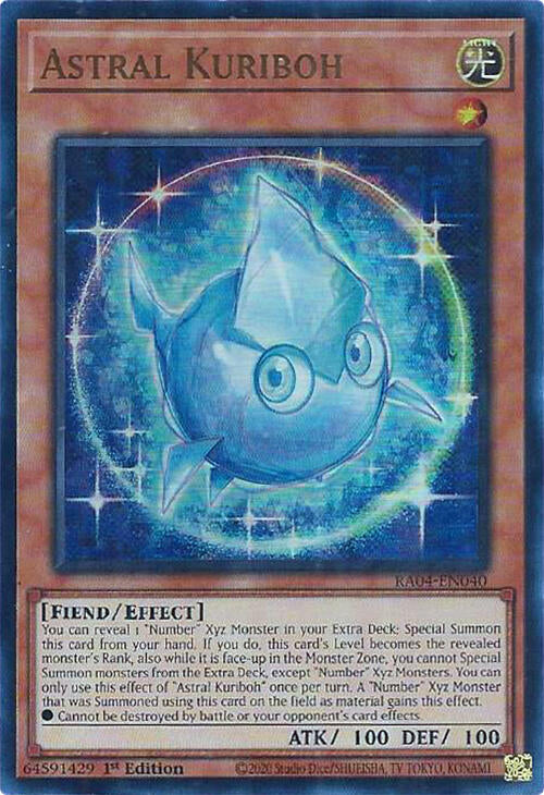 Astral Kuriboh [RA04-EN040] Ultra Rare | Mega City Incorporated
