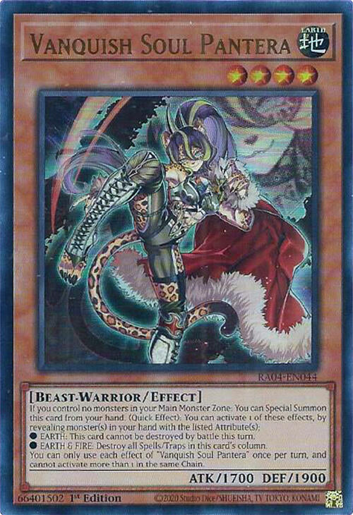 Vanquish Soul Pantera [RA04-EN044] Ultra Rare | Mega City Incorporated