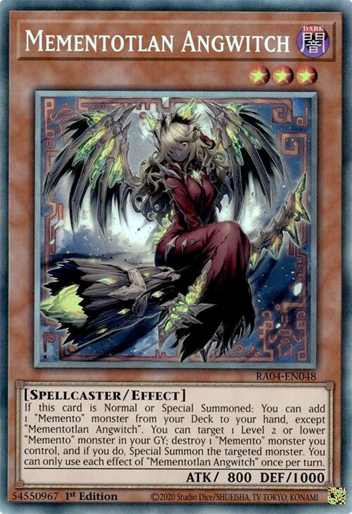 Mementotlan Angwitch [RA04-EN048] Prismatic Collector's Rare | Mega City Incorporated