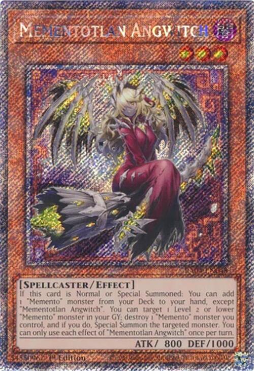 Mementotlan Angwitch [RA04-EN048] Platinum Secret Rare | Mega City Incorporated