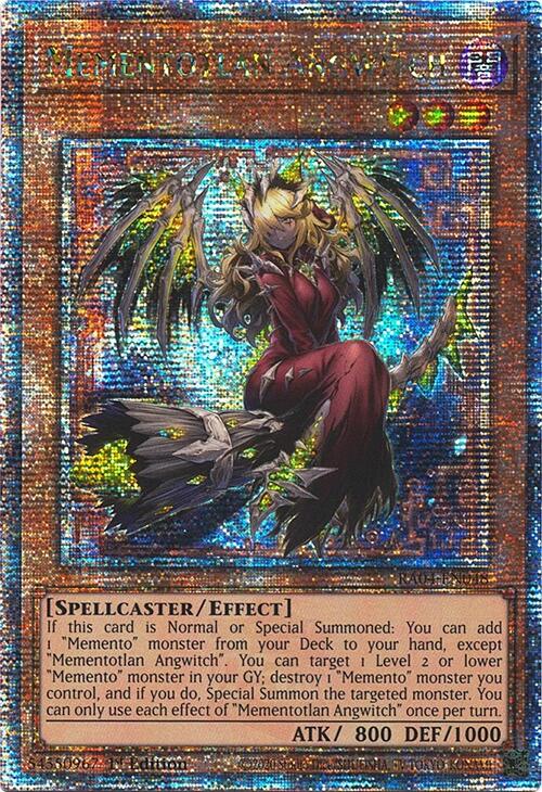 Mementotlan Angwitch [RA04-EN048] Quarter Century Secret Rare | Mega City Incorporated