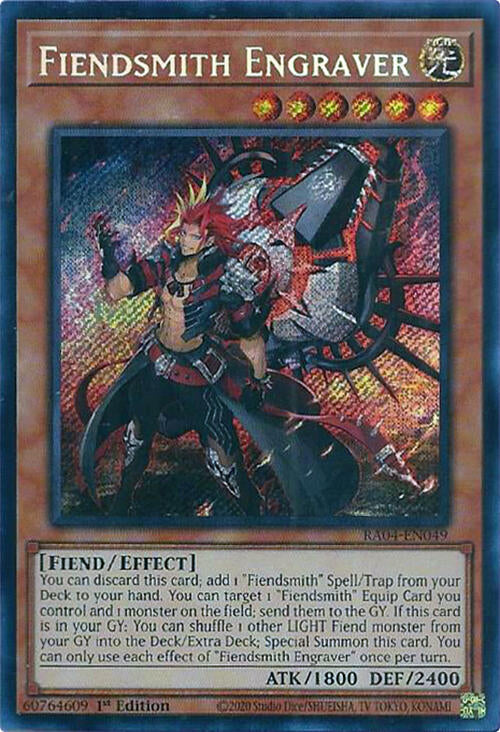 Fiendsmith Engraver [RA04-EN049] Secret Rare | Mega City Incorporated