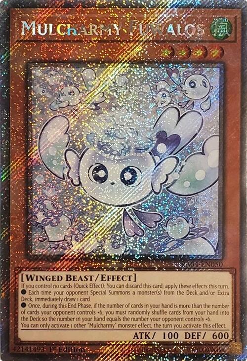 Mulcharmy Fuwalos [RA04-EN050] Platinum Secret Rare | Mega City Incorporated