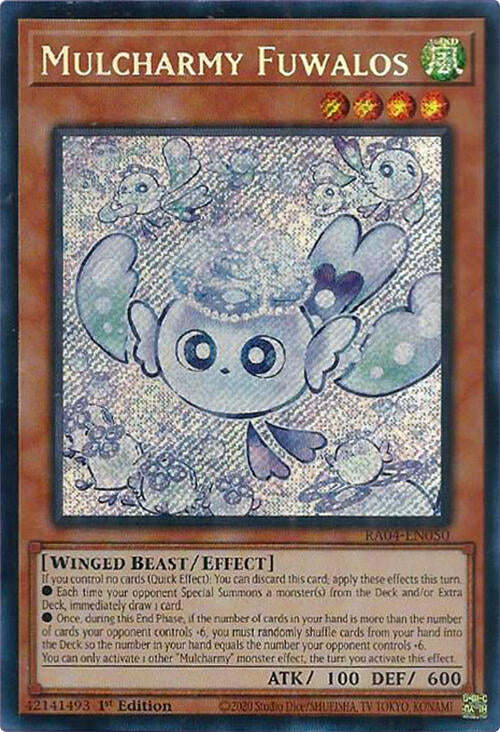 Mulcharmy Fuwalos [RA04-EN050] Secret Rare | Mega City Incorporated