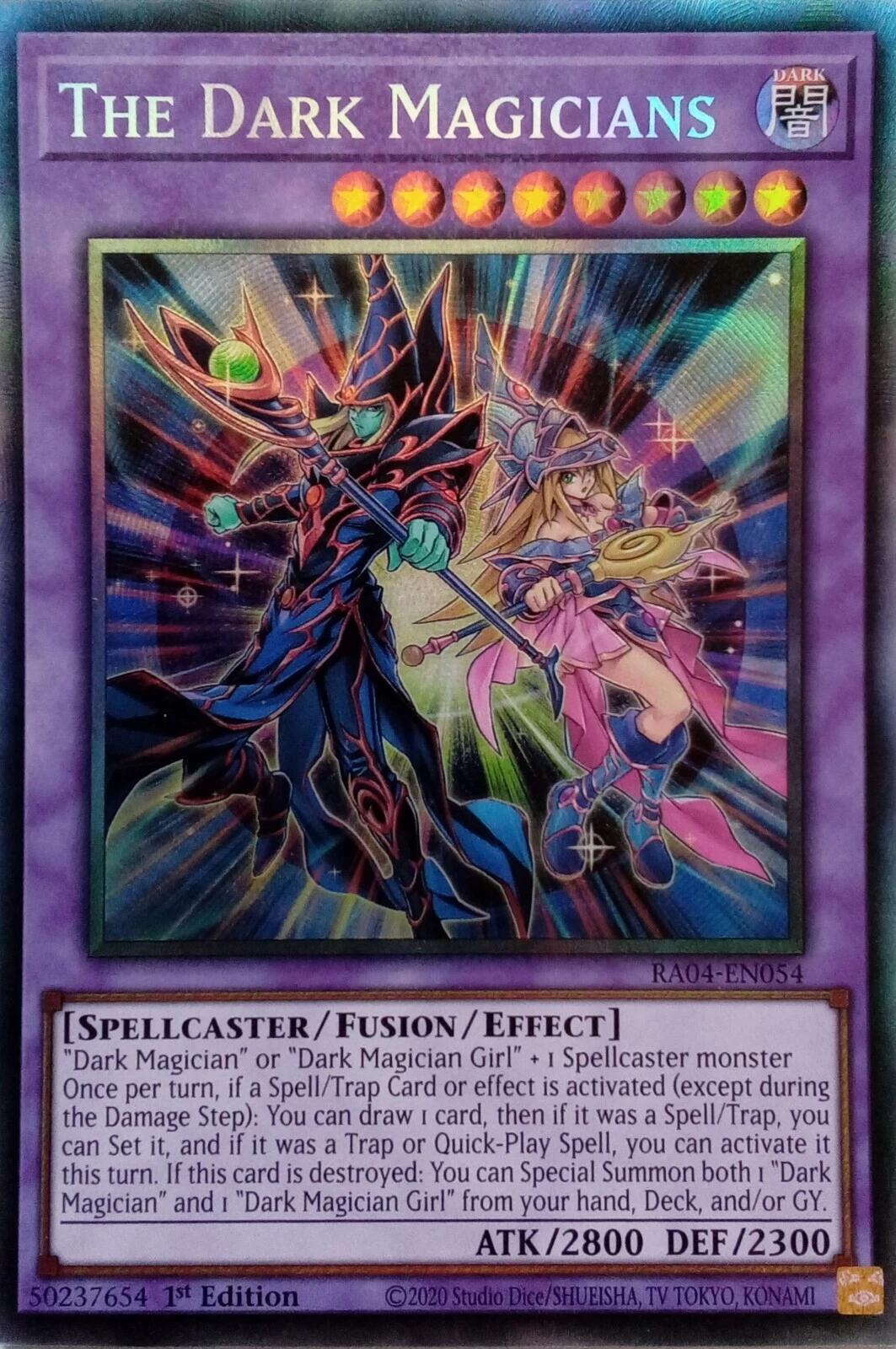 The Dark Magicians [RA04-EN054] Prismatic Collector's Rare | Mega City Incorporated