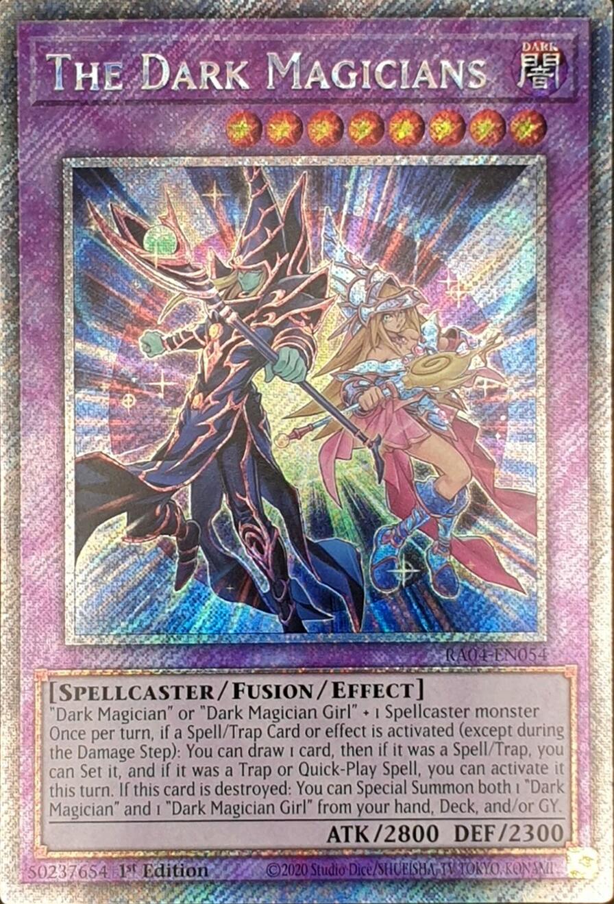 The Dark Magicians [RA04-EN054] Platinum Secret Rare | Mega City Incorporated