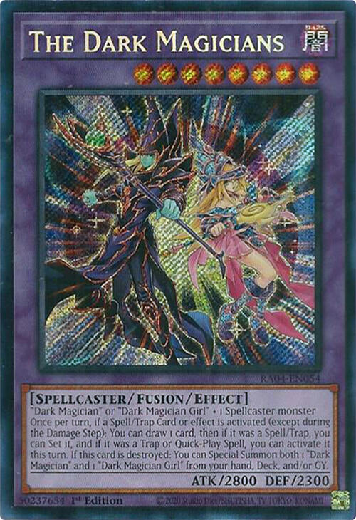 The Dark Magicians [RA04-EN054] Secret Rare | Mega City Incorporated
