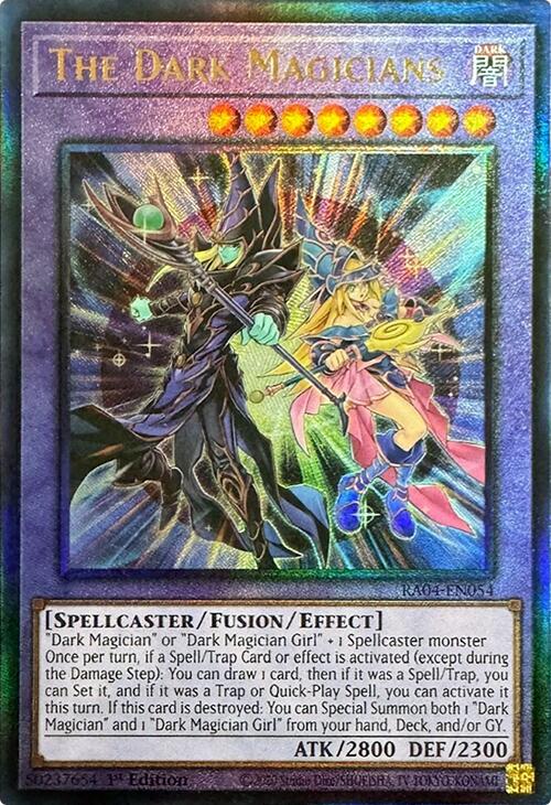 The Dark Magicians [RA04-EN054] Prismatic Ultimate Rare | Mega City Incorporated