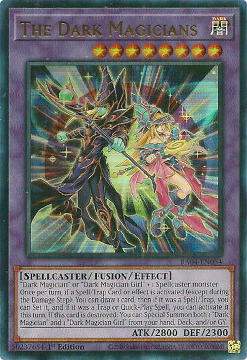 The Dark Magicians [RA04-EN054] Ultra Rare | Mega City Incorporated