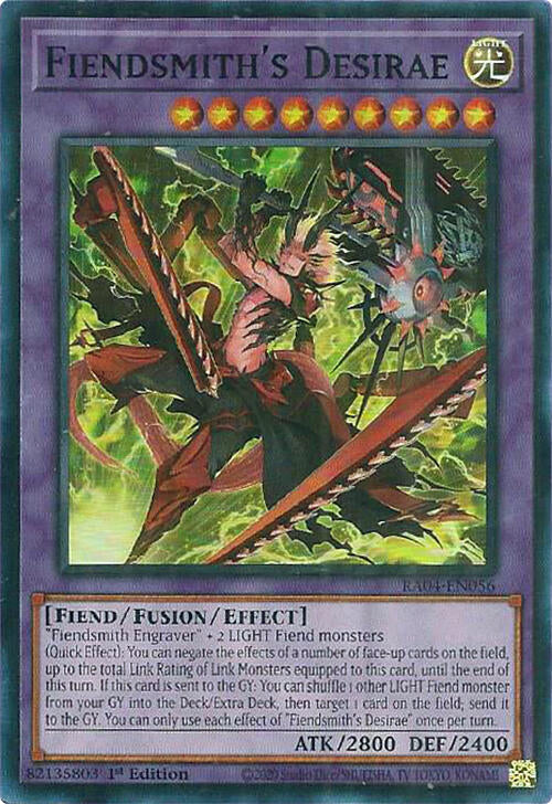 Fiendsmith's Desirae [RA04-EN056] Super Rare | Mega City Incorporated