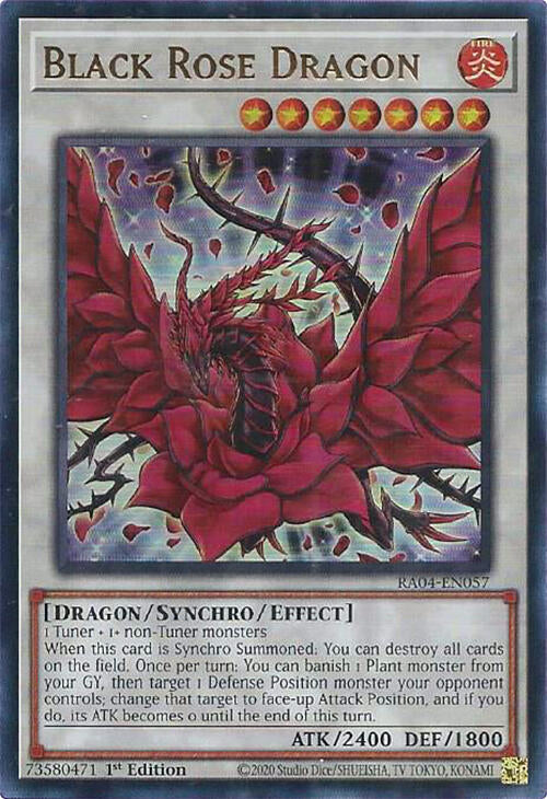 Black Rose Dragon [RA04-EN057] Ultra Rare | Mega City Incorporated